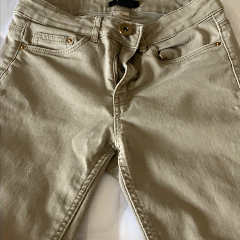 H&M khaki jeggings - Picture 3 of 5